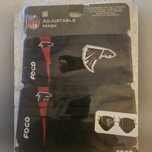 NIP Atlanta Falcons Adjustable Mask.2-pack